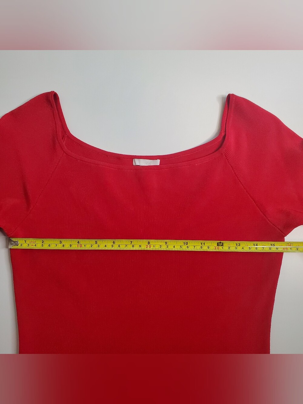 H&M Women's Bandage Dress, Red (Size L) - Picture 7 of 9